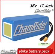 Аккумуляторы 36v 17,4 A/H, Li-ion + зарядное 36v, для эл. велосипедов до 500w