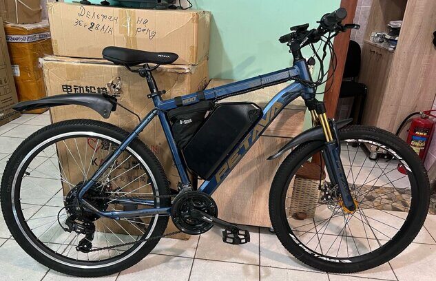 Электровел. 48v 500w (max 1000 w), MXUS , редукторный, аккум. Li-ion 48v 25 A/H. Кол. 26".
